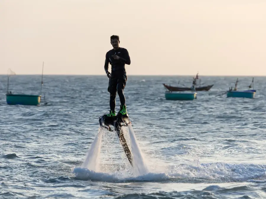 Animation activité nautique : flyboard
