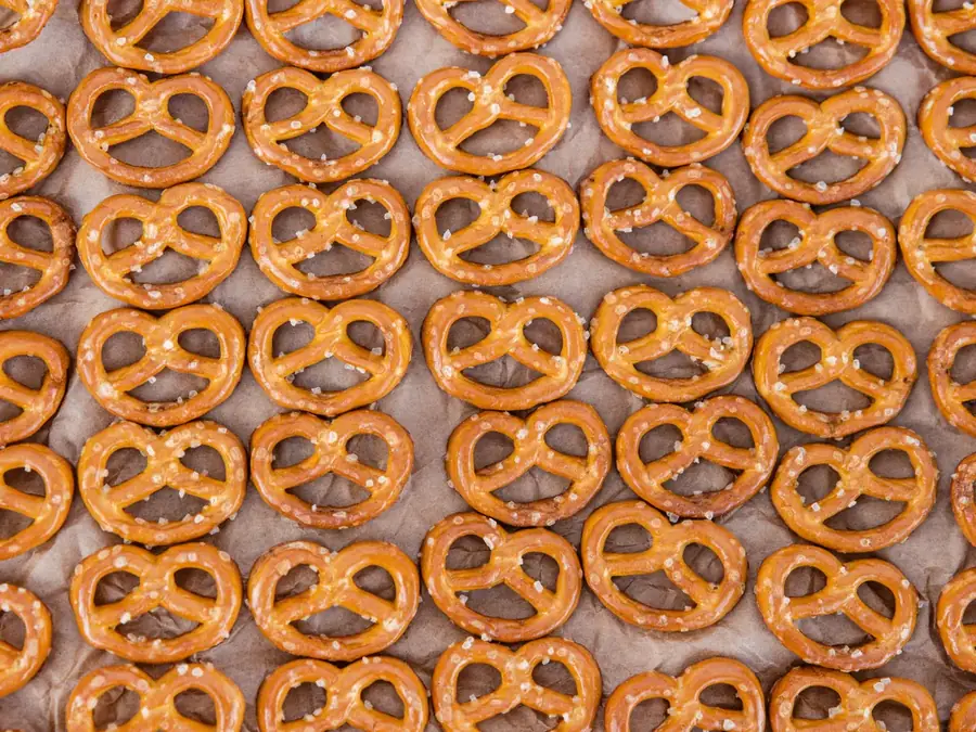 Bar à bretzels et mur à bretzels