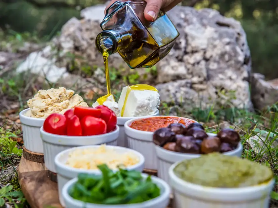 Dégustation et bar à huiles d'olive
