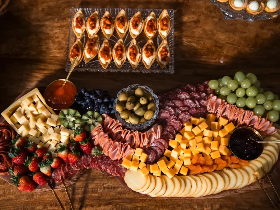 Animation bar à planches de charcuterie