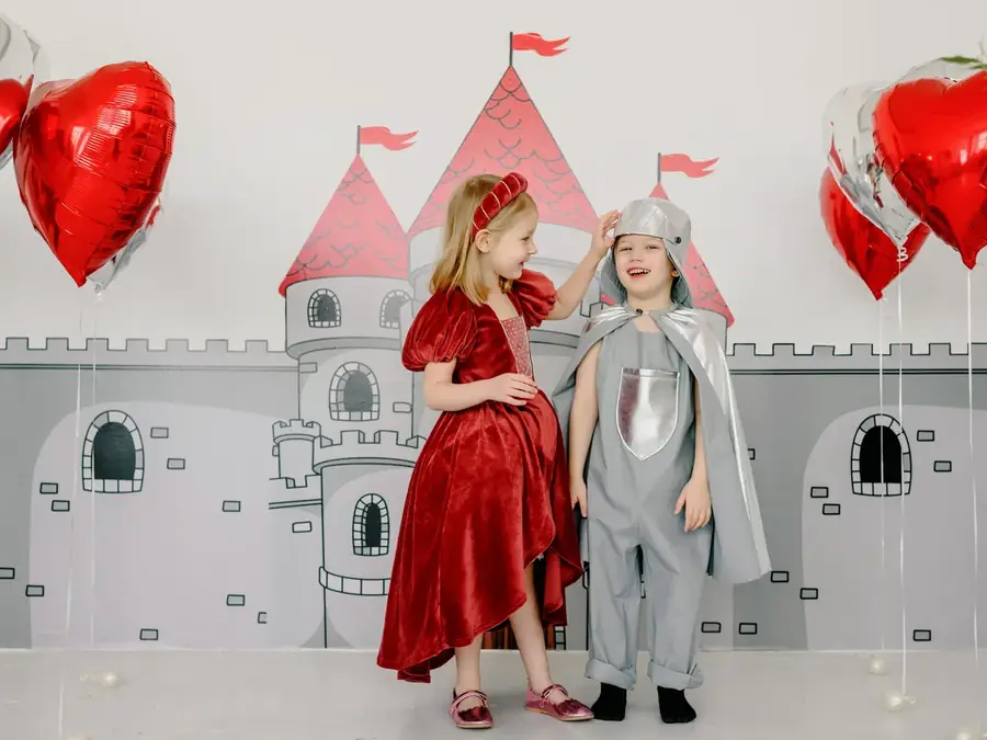 Animation chevaliers et dragon pour enfants