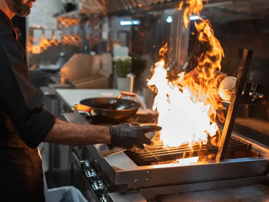 Animation culinaire wok