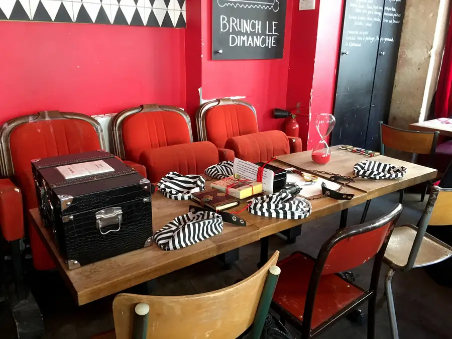 Animation escape game nomade
