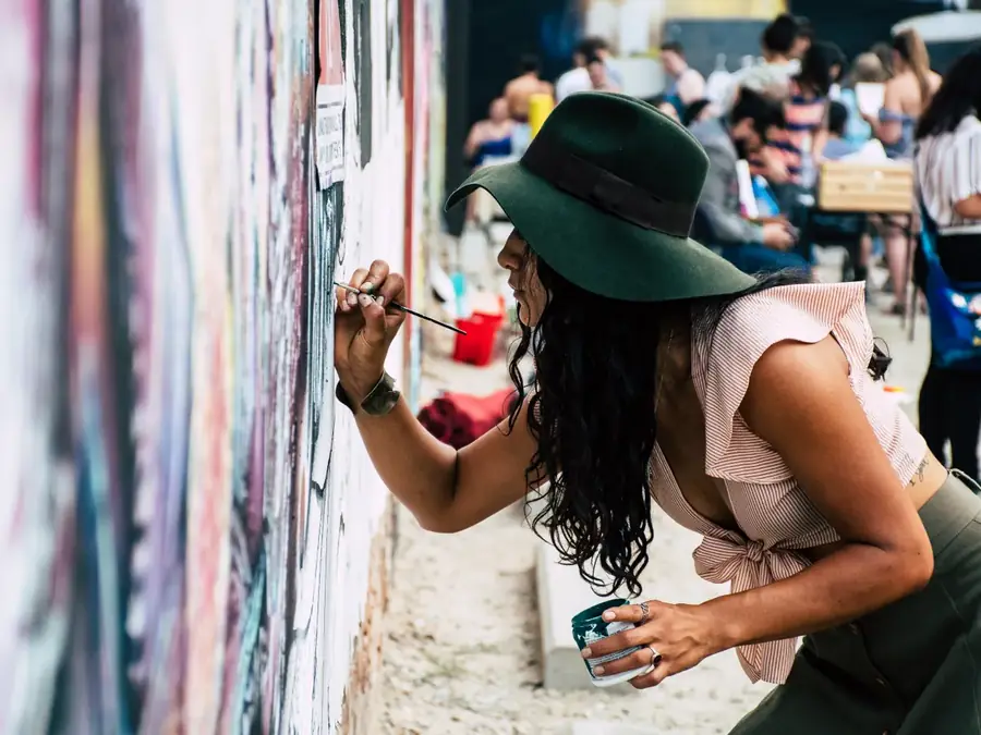 Mur d'impression participatif : la fresque que les invités composent
