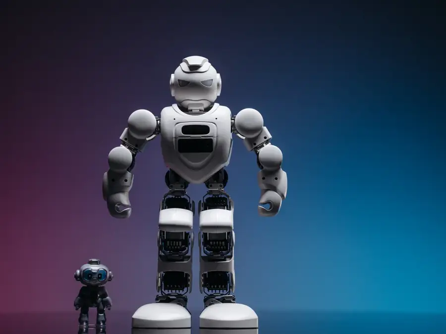 Animation robot humanoïd
