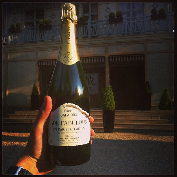 Bouteilles champagne personnalisées