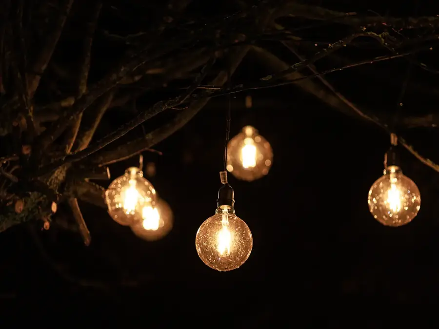 Décoration lumières en extérieur
