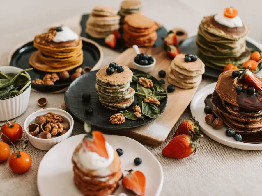 Bar à pancakes et mini-pancakes
