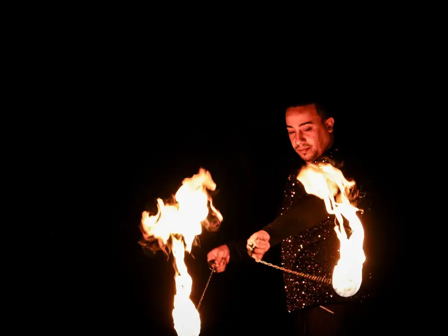 Show feu et pyrotechnie