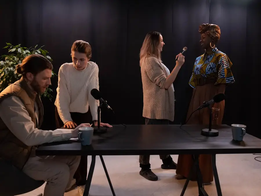Studio d'enregistrement, clip musical et body percussion